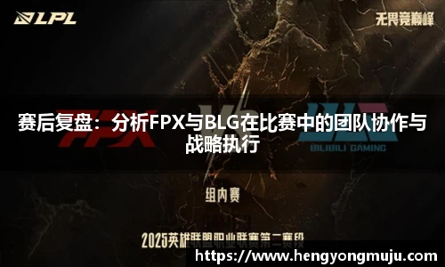 赛后复盘：分析FPX与BLG在比赛中的团队协作与战略执行