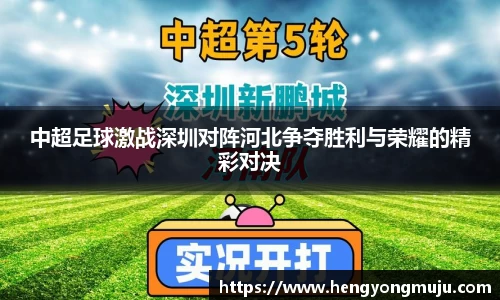 中超足球激战深圳对阵河北争夺胜利与荣耀的精彩对决