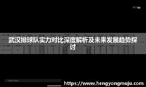 武汉排球队实力对比深度解析及未来发展趋势探讨