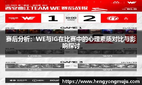 赛后分析：WE与IG在比赛中的心理素质对比与影响探讨